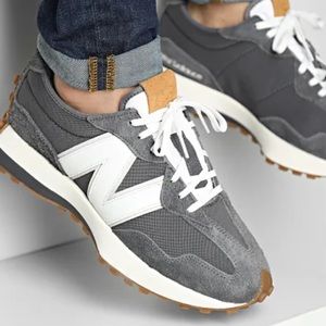 Barely worn 327 grey • white New Balance size 8.5
